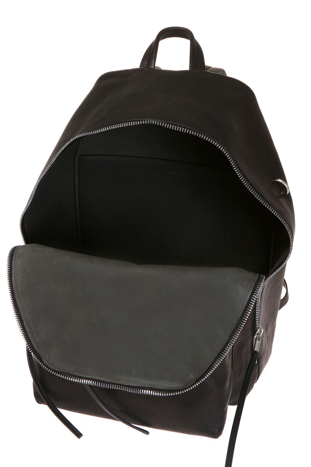 Brown Leather backpack Rick Owens - Vitkac Canada